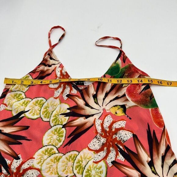 & Other Stories Women Size 6 Pink Tropical Tank Top - Picture 9 of 10